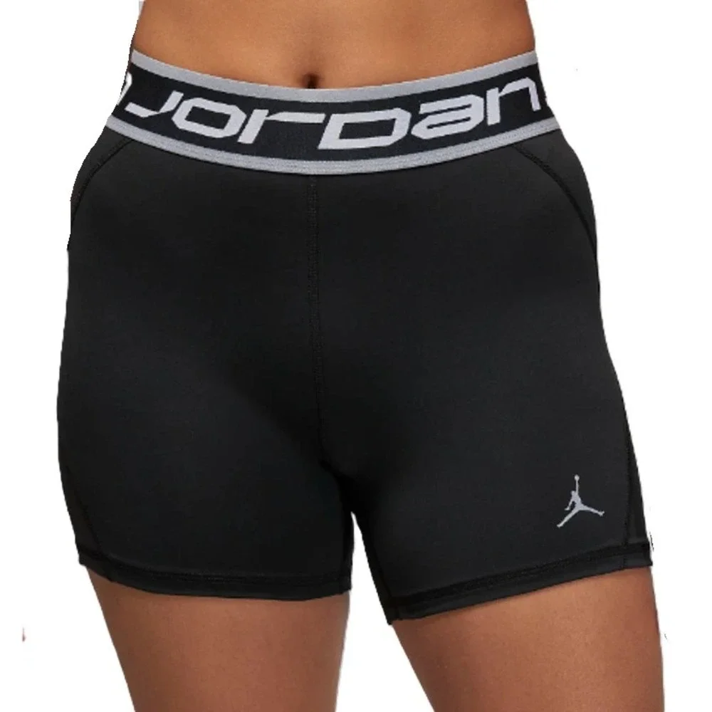 Nike Dri-FIT x Air Jordan Shorts Womens Medium High Waisted 5